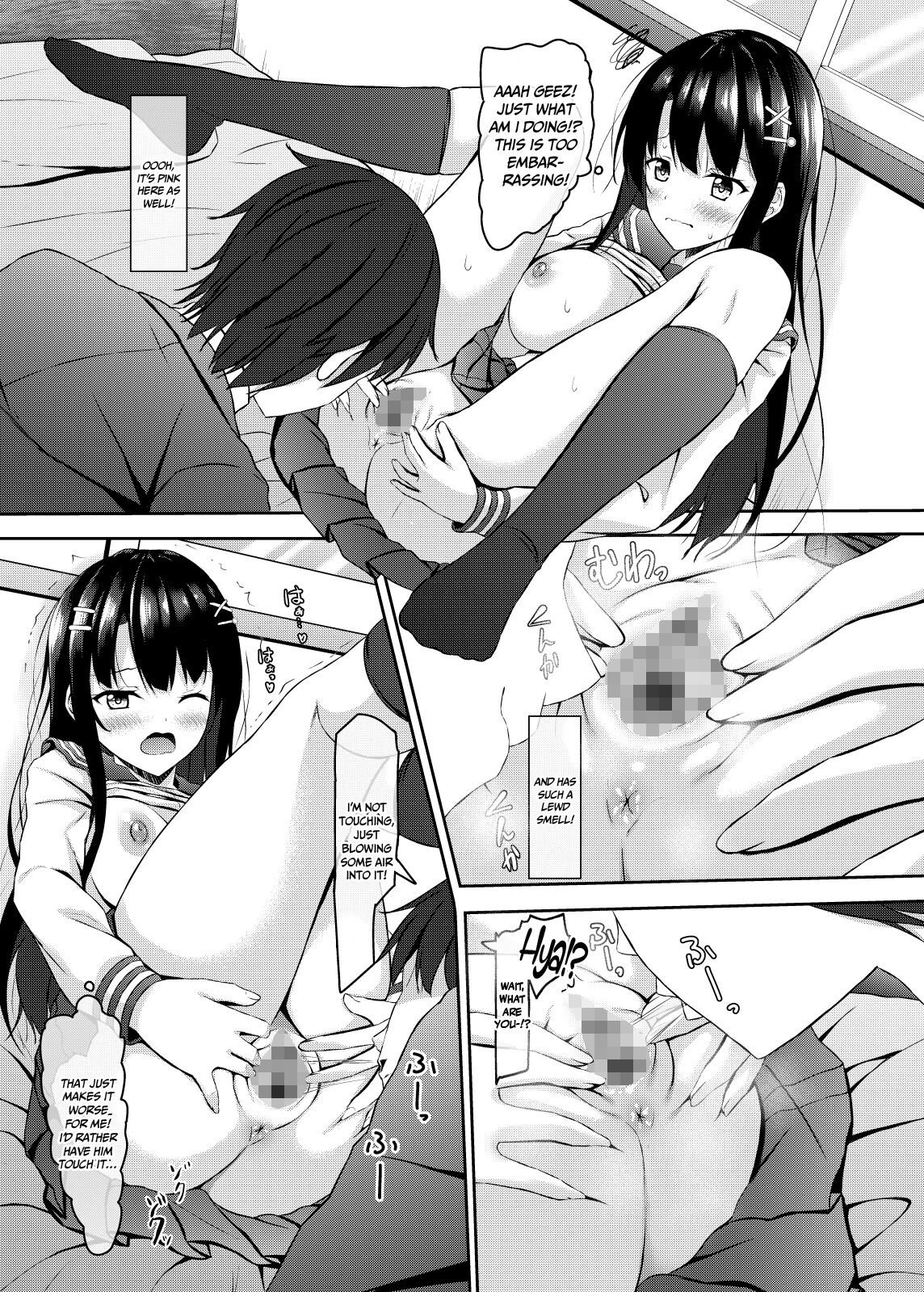 [あかなぎ (相川たつき)] 才色兼備で恥ずかしがりやなjkと初Hまで [英訳] [DL版]