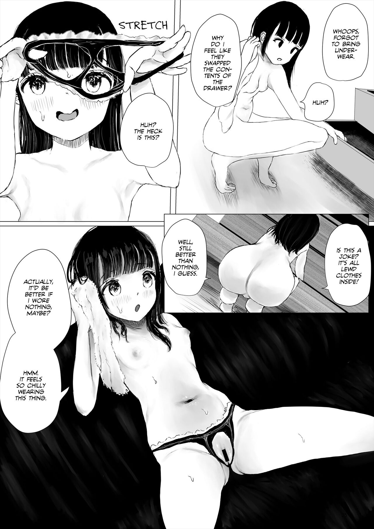 [めたこらぷす (めたこら)] JCち○ぽ部屋一ヶ月性活チャレンジ！（前編） [DL版] [英訳]