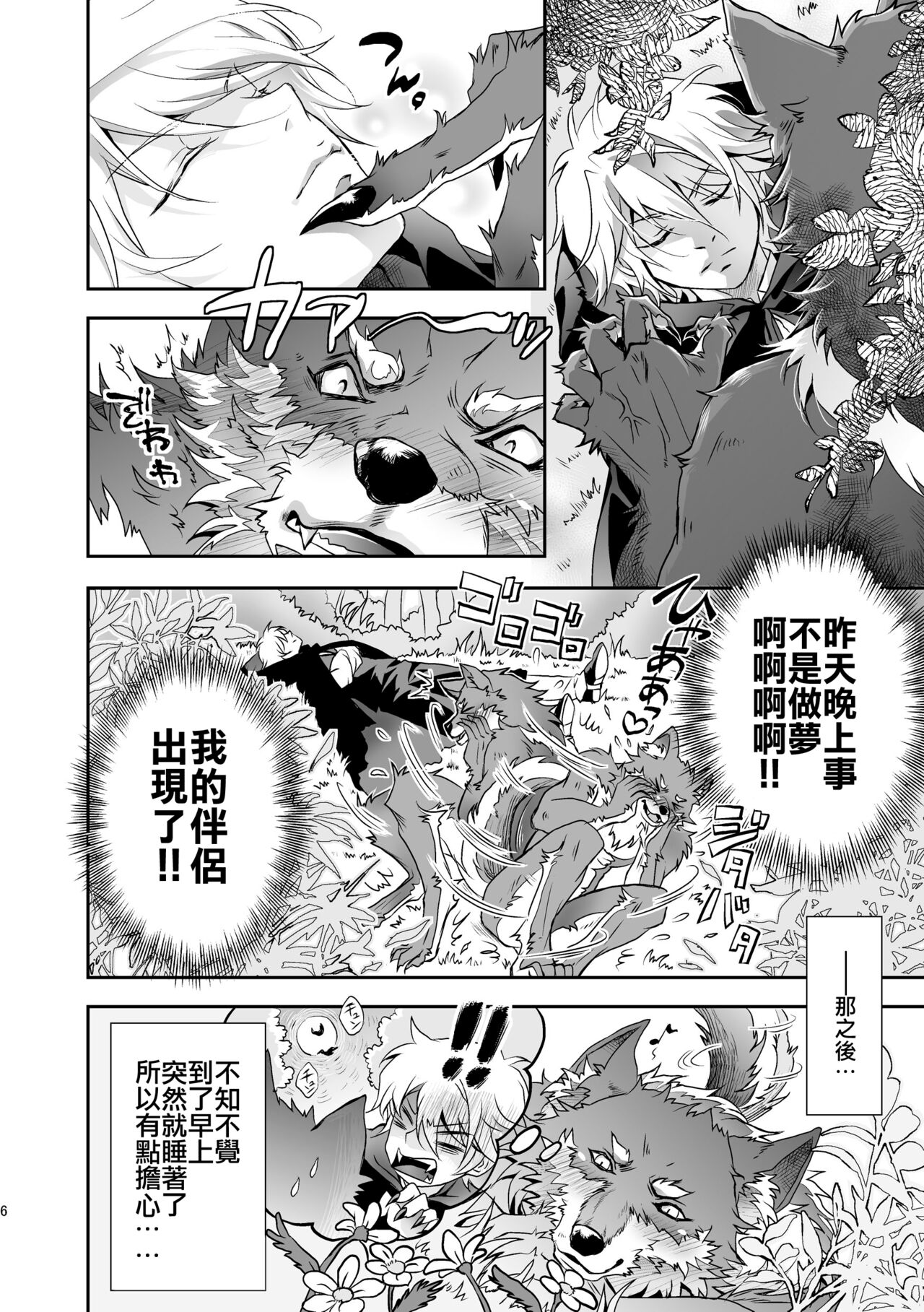 [キノコンチ (木野子乃子)] 黒頭巾くんとオオカミさん 2 [中国翻訳]